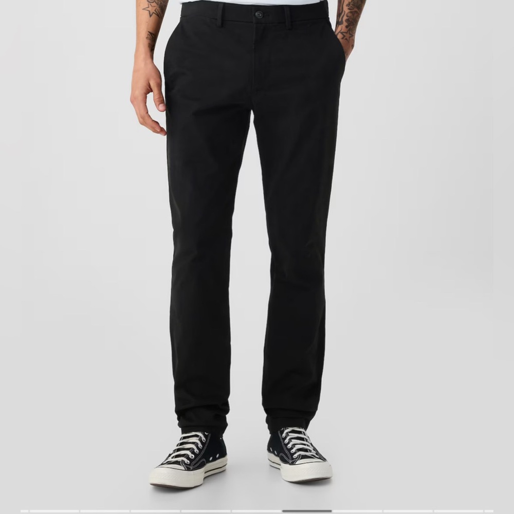 GAP Men's Skinny Black Pants 29 x 32